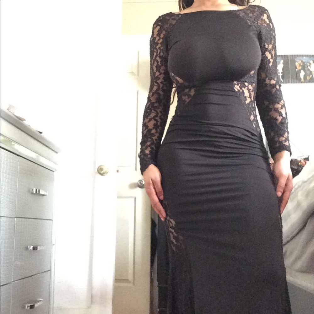 Black Lace Dress